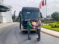 Xe Tracomeco 29 chỗ đã bàn giao