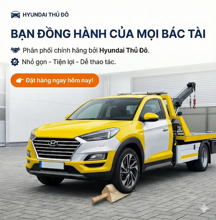 Cục chèn bánh xe cứu hộ: An toàn tuyệt đối cho mọi hành trình | Hyundai Thủ Đô
