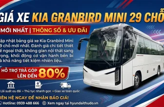Giá Xe Kia Granbird Mini 29 Chỗ Mới Nhất | Thông Số & Ưu Đãi